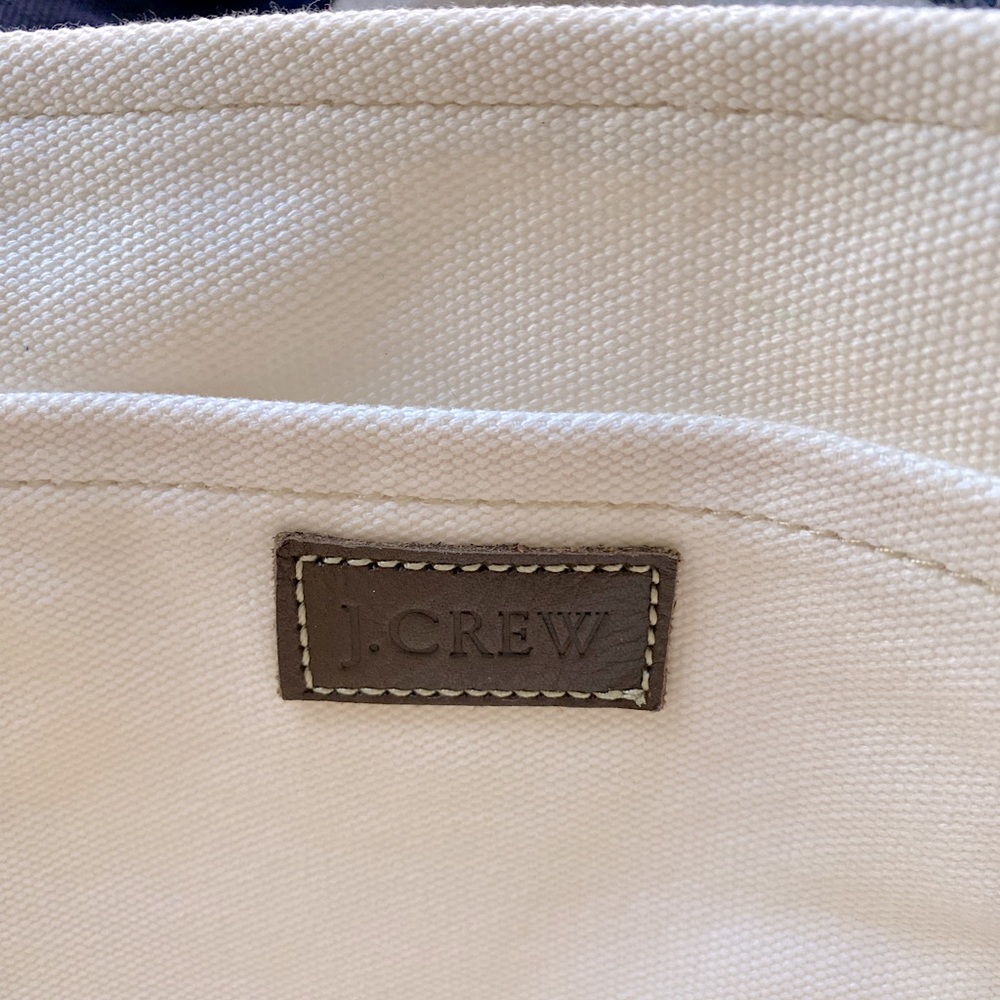 J.Crew Small Tote Bag NWOT | Top Handle | Neutral Everyday Bag | Lightweight - Picture 2 of 5